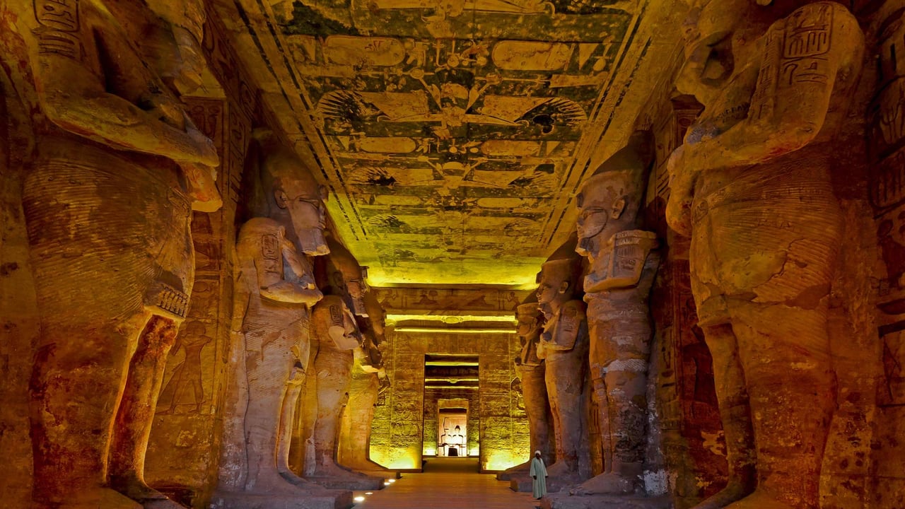 The interior of the Great Temple of Ramesses II, Abu Simbel, Egypt (© Nick Brundle Photography/Getty Images) desktop wallpaper