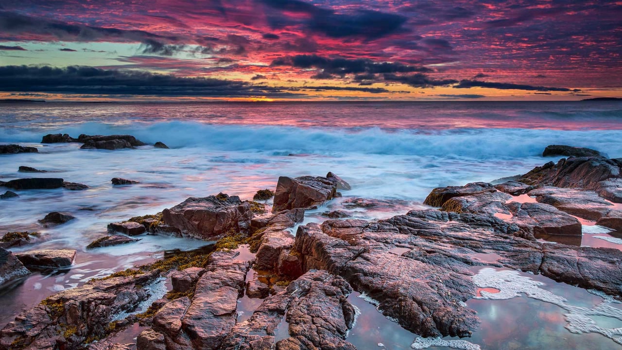 Acadia National Park in Maine (© emptyclouds/Getty Images) desktop wallpaper