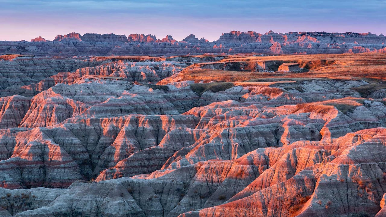 Badlands National Park, South Dakota (© Grant Ordelheide/Tandem Stills + Motion) desktop wallpaper