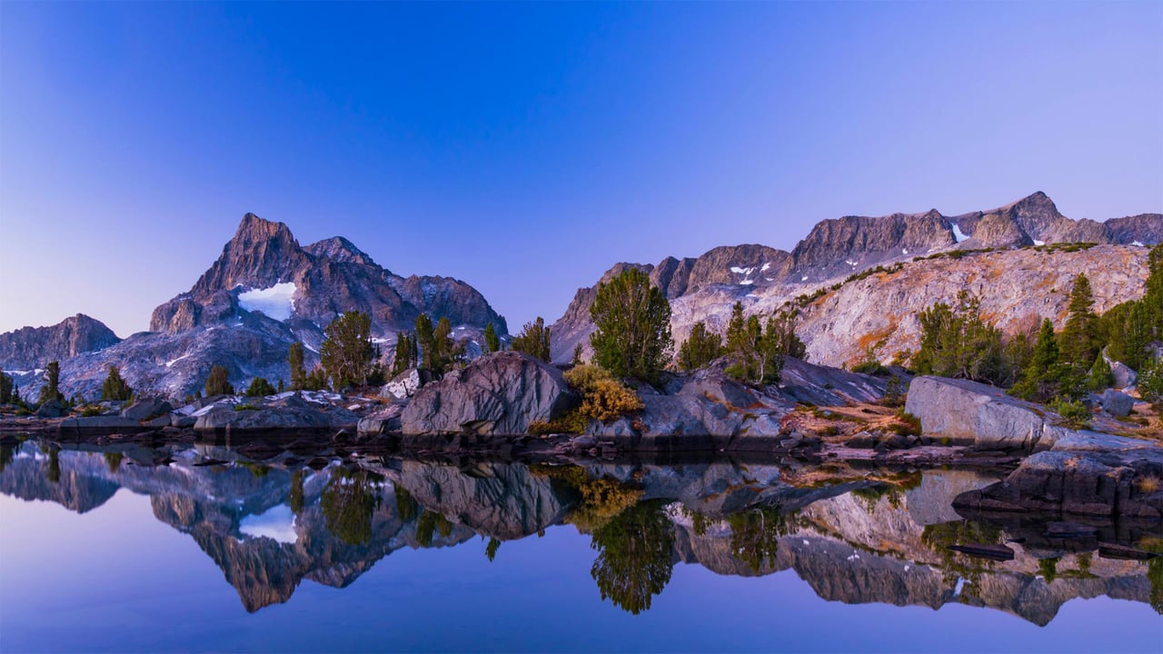 Banner Peak and Thousand Island Lake, Ansel Adams Wilderness, California (© Michael DeYoung Photography/Tandem Stills + Motion) desktop wallpaper
