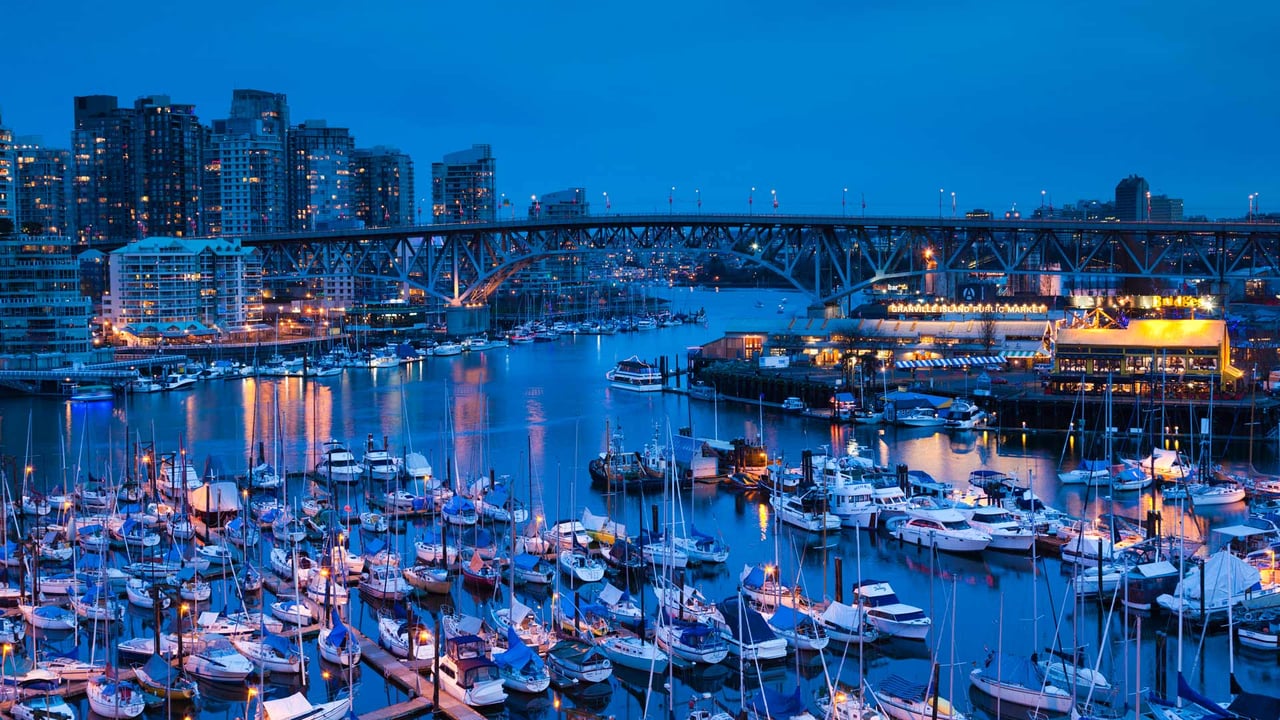 Granville Island in Vancouver, British Columbia, Canada (© AWL Images/DanitaDelimont.com) desktop wallpaper