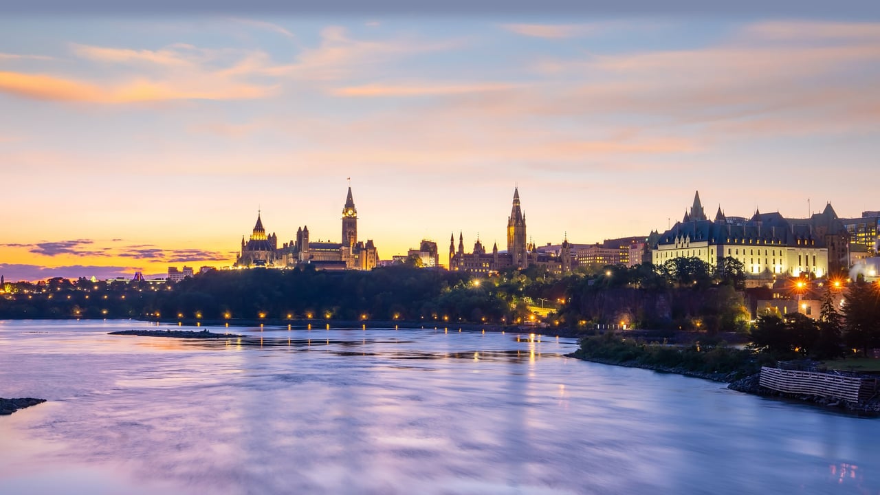 Parliament Hill in Ottawa, Ontario, Canada (© f11photo/Shutterstock) desktop wallpaper