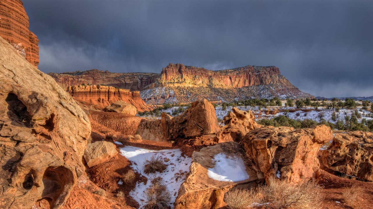Capitol Reef National Park, Utah (© Jeff Clay/Tandem Stills + Motion) desktop wallpaper