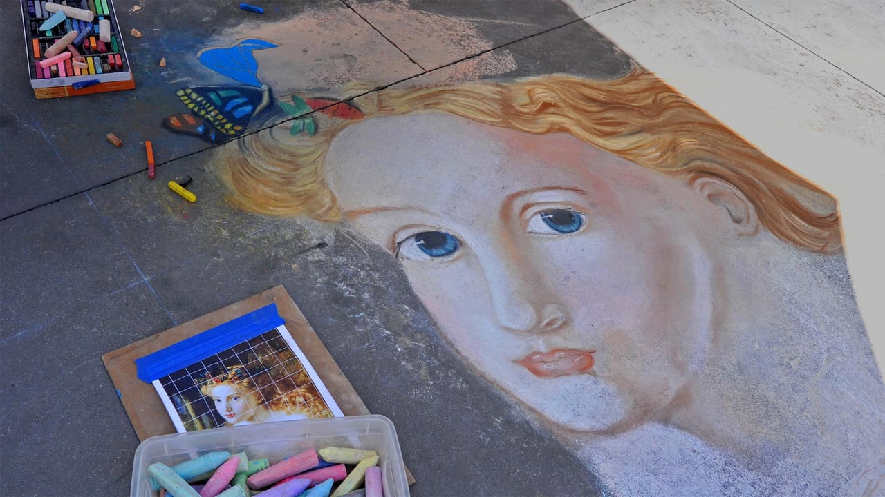 Street art from the Pasadena Chalk Festival 2013, California (© WENN US/Alamy) desktop wallpaper