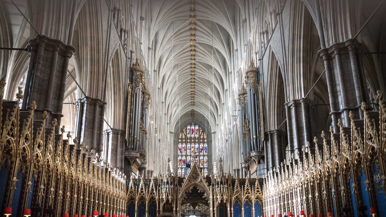 Westminster Abbey Church, England, UK (© IR Stone/Shutterstock) desktop wallpaper