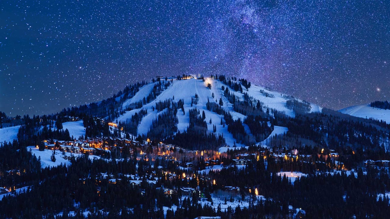 Deer Valley at dusk, Park City, Utah (© Adventure_Photo/Getty Images) desktop wallpaper