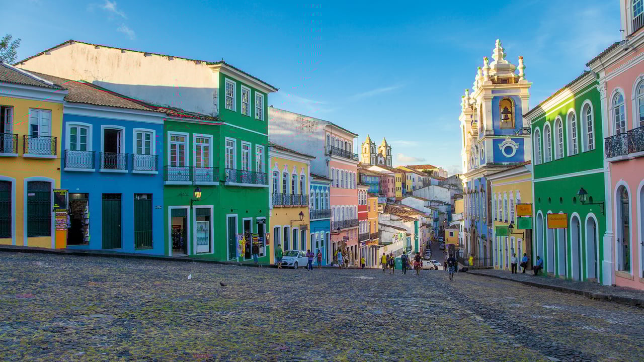 Pelourinho, Salvador, Bahia (© luoman/Getty Images) desktop wallpaper