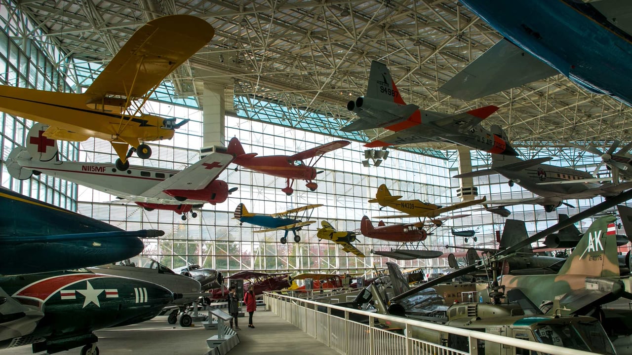 Museum of Flight, Seattle, Washington (© George Rose/Getty Images) desktop wallpaper