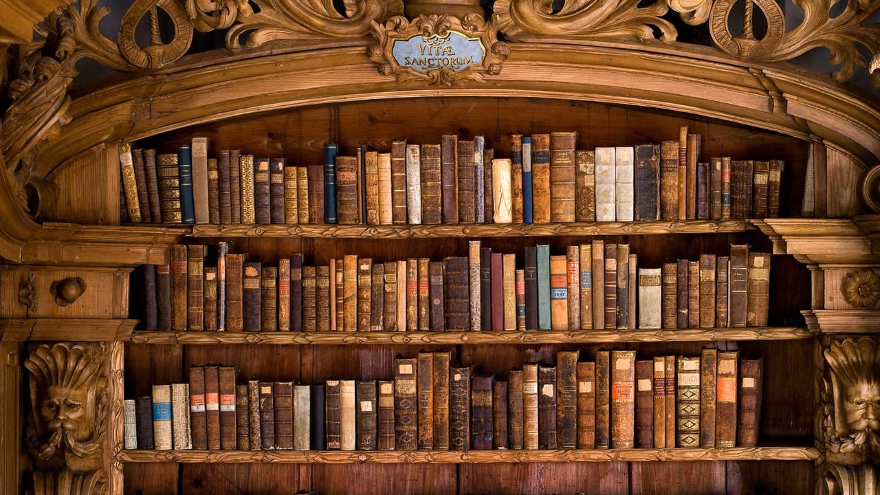 Stiftsbibliothek im Kloster Waldsassen, Oberpfalz, Bayern (© H.&D. Zielske/Image Professionals GmbH/Alamy Stock Foto) desktop wallpaper