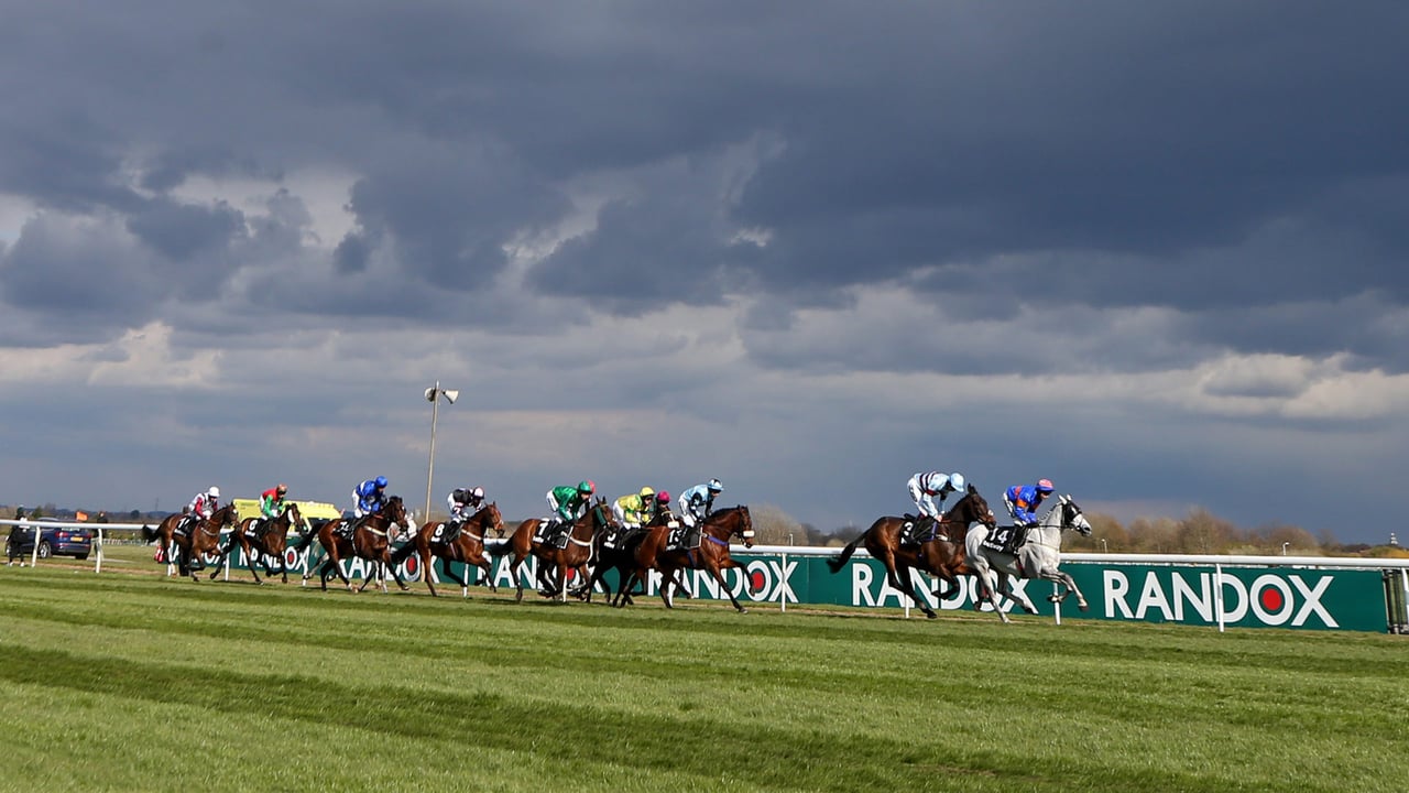 The Grand National at Aintree Racecourse, England (© Tim Goode/Pool/Getty Images) desktop wallpaper
