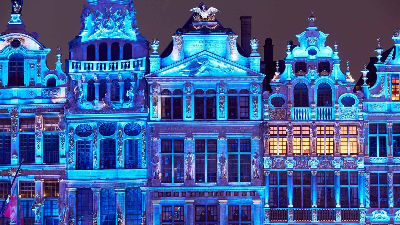 Guild houses of Grand-Place, Brussels, Belgium (© Richard Taylor/Sime/eStock Photo) desktop wallpaper