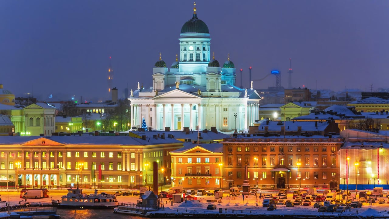 Old Town in Helsinki, Finland (© Oleksiy Mark/Shutterstock) desktop wallpaper