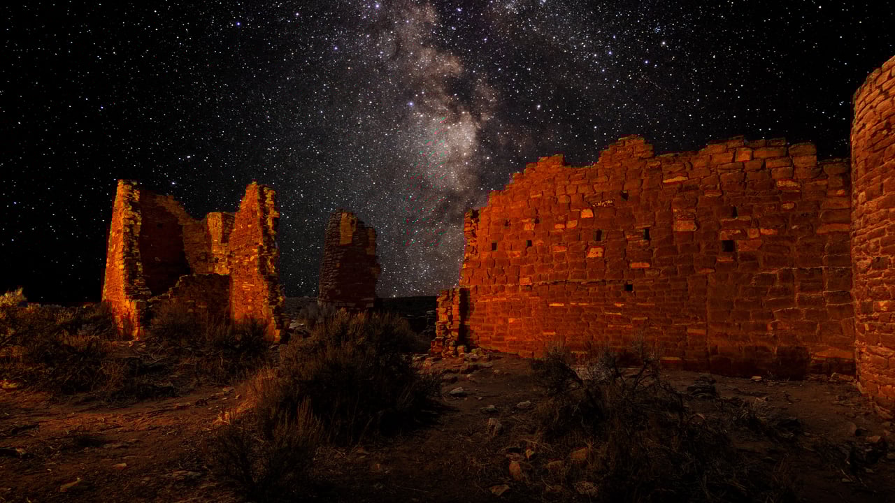 Square Tower Group in Hovenweep National Monument, Utah (© Brad McGinley Photography/Getty Images) desktop wallpaper