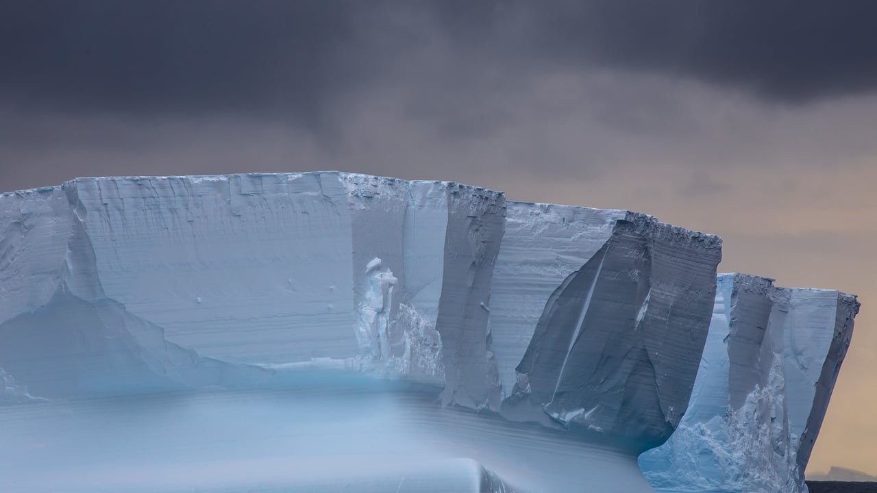 罗斯海的冰山,南极洲 (© Michel Roggo/Minden Pictures) desktop wallpaper