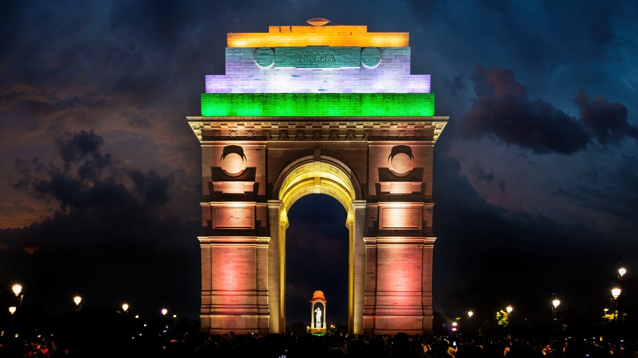 India Gate, New Delhi (© Amith Nag Photography/Getty Images) desktop wallpaper