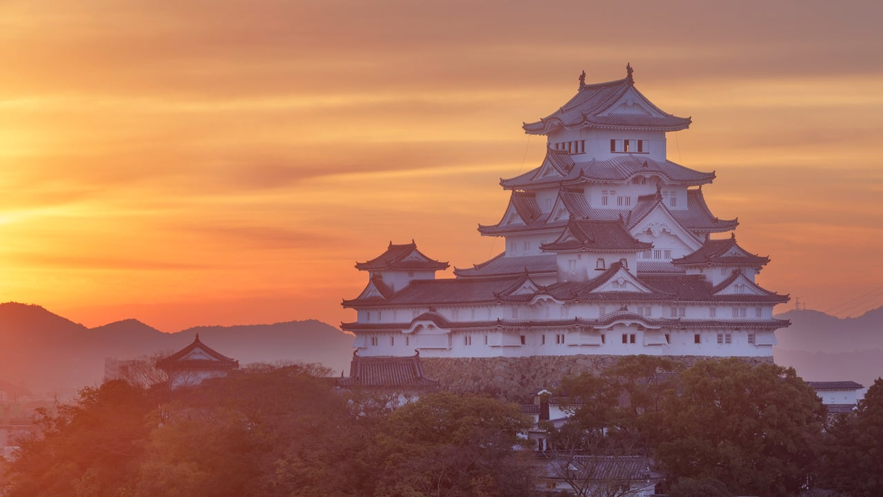 姬路城，姫路，兵库县，日本 (© Julian Elliott Photography/Getty Images) desktop wallpaper