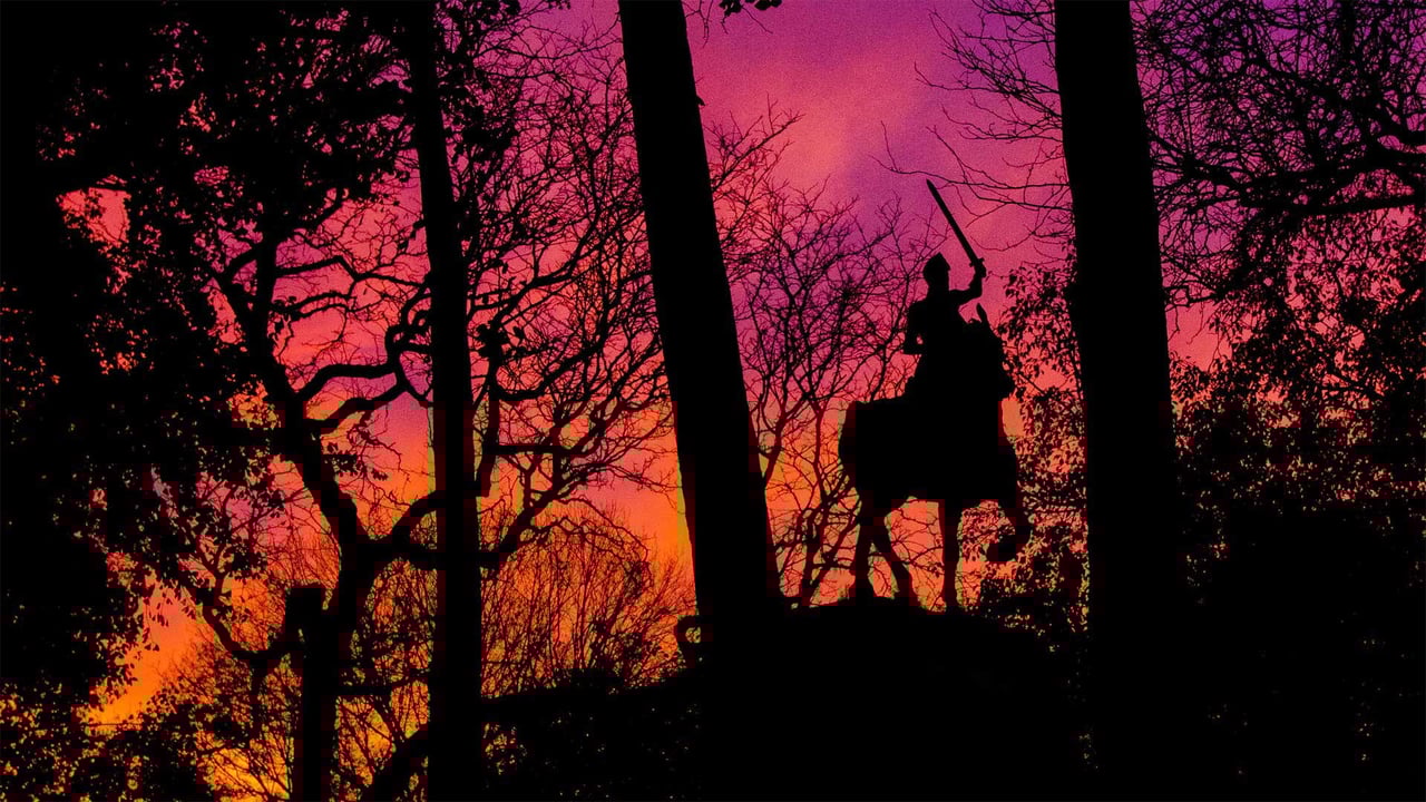 The Joan of Arc Monument at Riverside Park in Manhattan (© Chase Guttman/Alamy) desktop wallpaper