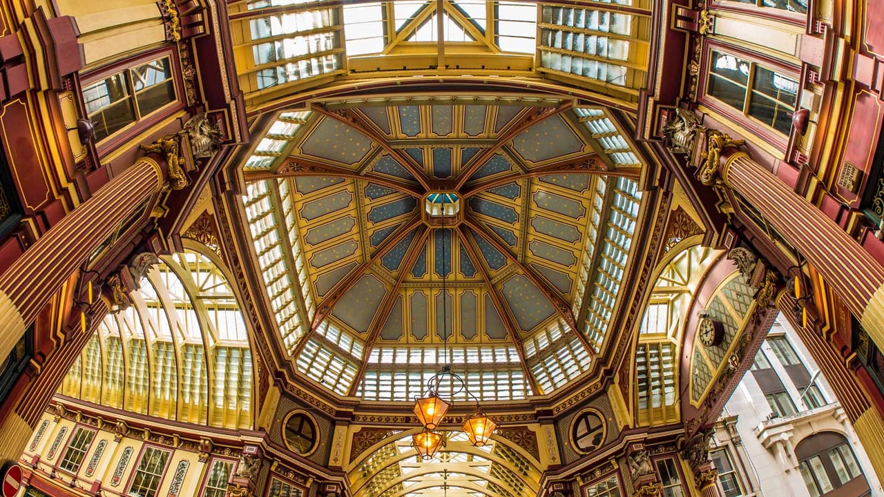 Leadenhall Market, London (© Vittorio Caramazza/Alamy Stock Photo) desktop wallpaper