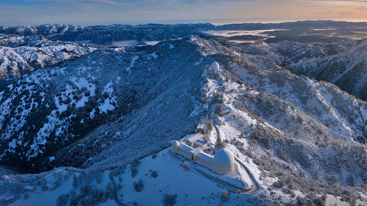 The Lick Observatory on Mount Hamilton, near San Jose, California (© Jeffrey Lewis/Tandem Stills + Motion) desktop wallpaper