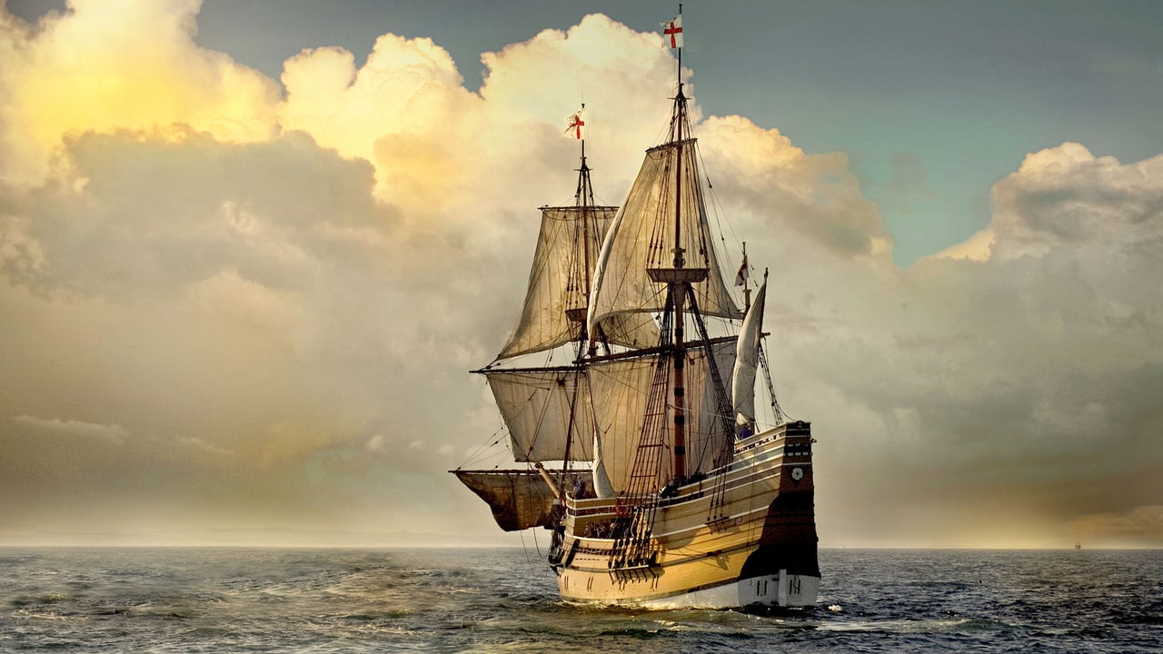 The Mayflower II replica of the original Mayflower (© Jim Curran/Adobe Stock) desktop wallpaper