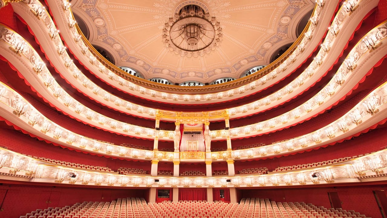 Innenansicht Münchner Nationaltheater Opernhaus, München, Bayern (© plainpicture/RelaxImages/WRIGHT) desktop wallpaper