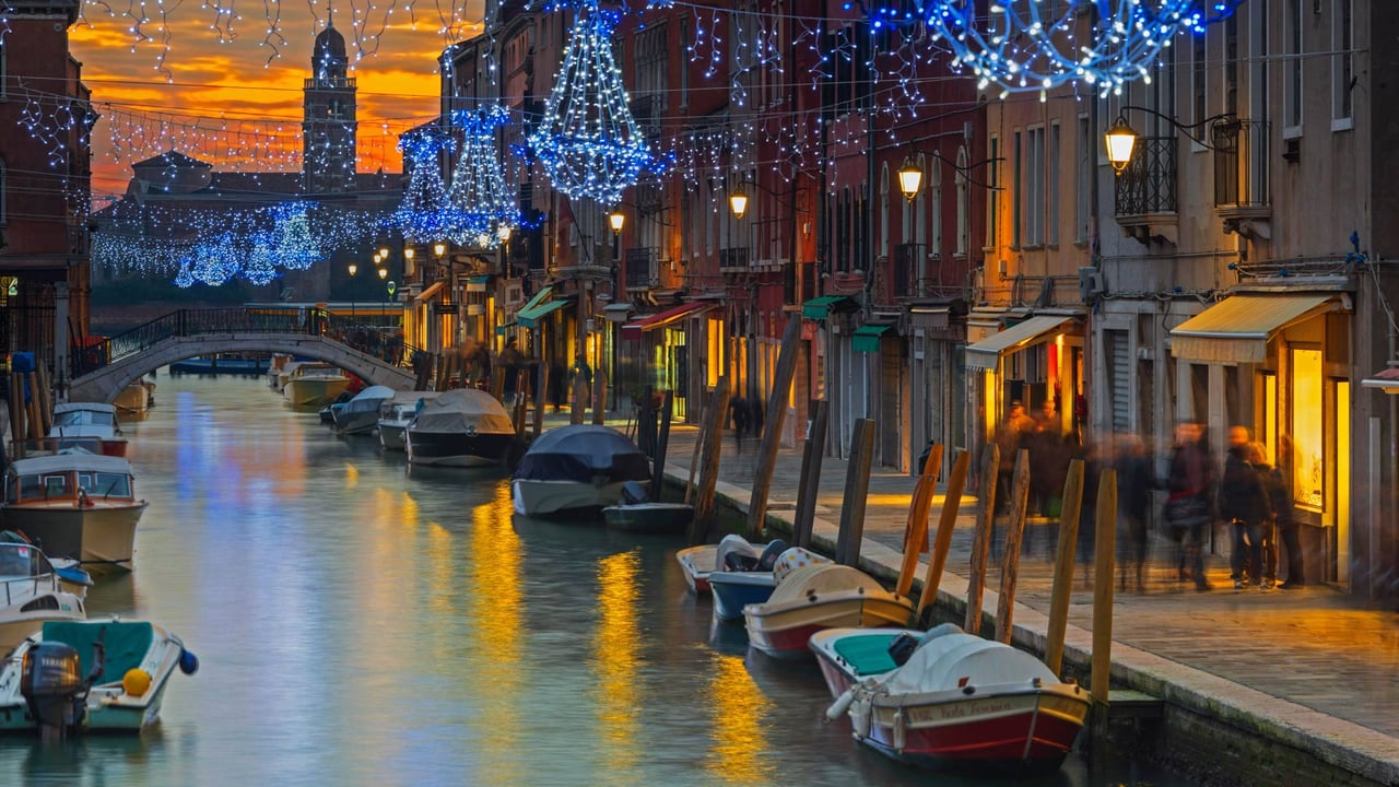 「マラーニ運河」イタリア, ムラーノ (© John Warburton-Lee/DanitaDelimont.com) desktop wallpaper