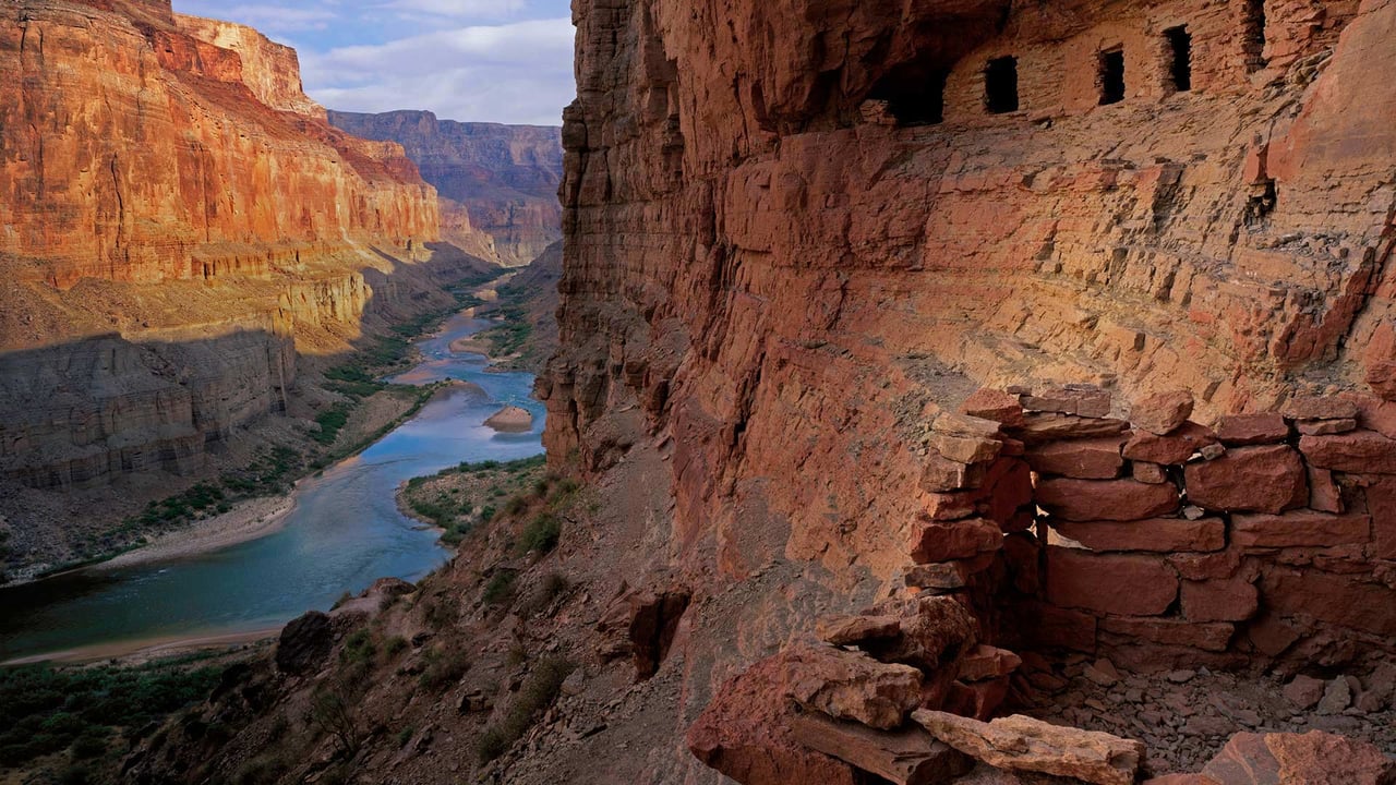 The Nankoweap Granaries of the Grand Canyon in Arizona (© Jack Dykinga/Minden Pictures) desktop wallpaper