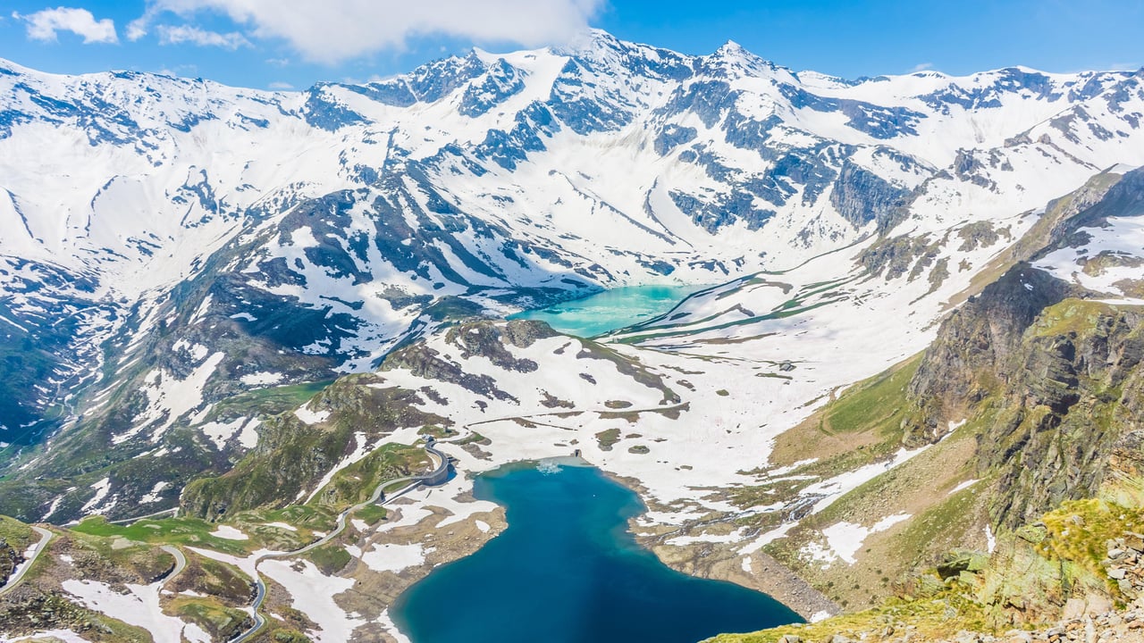 Gran Paradiso National Park, Piedmont, Italy (© Stefano Zaccaria/Alamy) desktop wallpaper