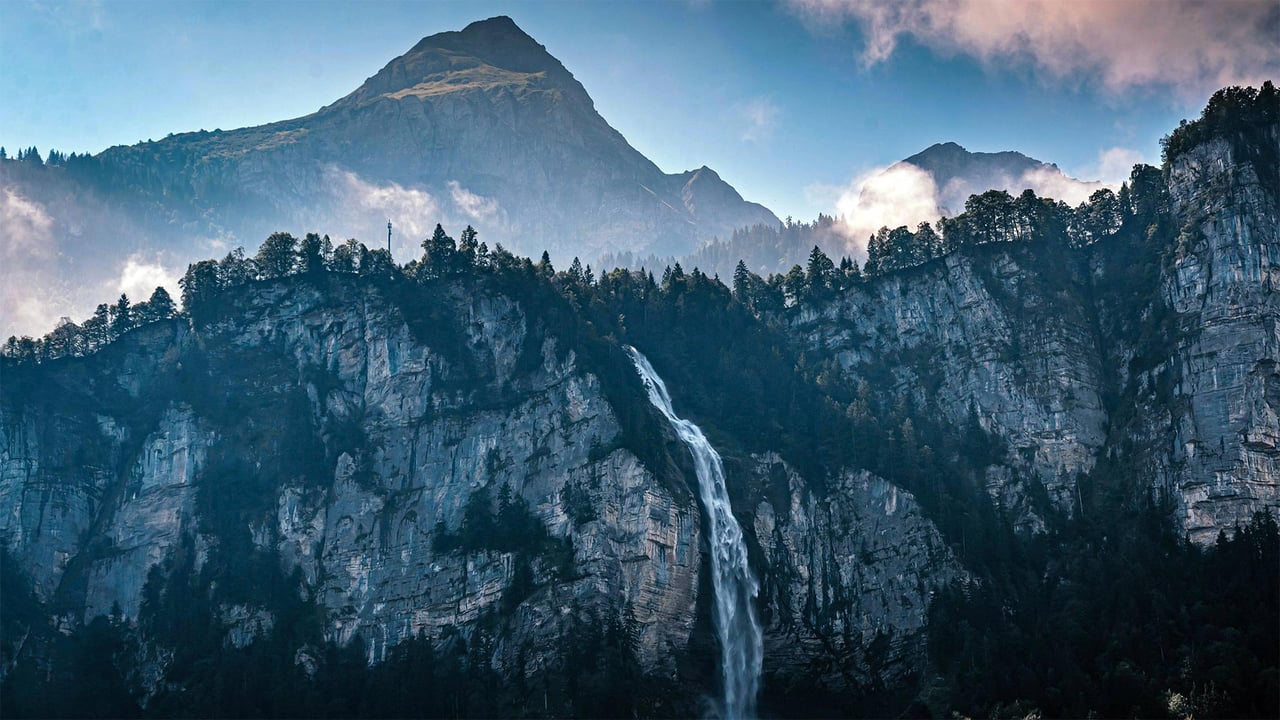 Reichenbach Falls, Bernese Oberland, Switzerland (© Chris Milne/Alamy) desktop wallpaper
