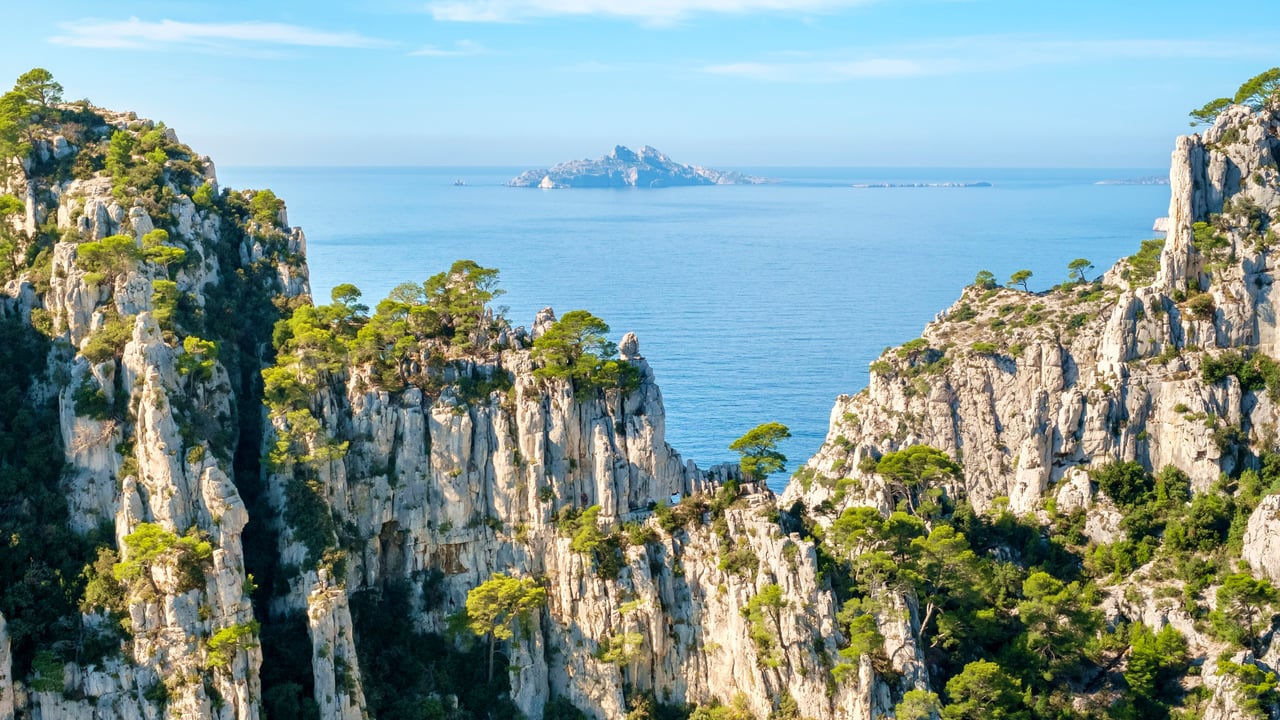 Riou island, Calanques National Park, France (© Jason Langley/AWL Images/Offset by Shutterstock) desktop wallpaper