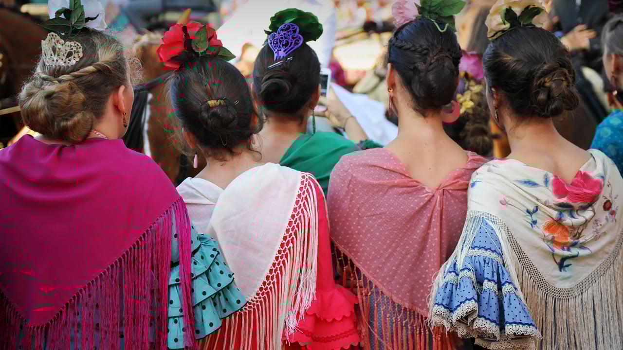 Feria de Sevilla, España (© joserpizarro/Shutterstock) desktop wallpaper
