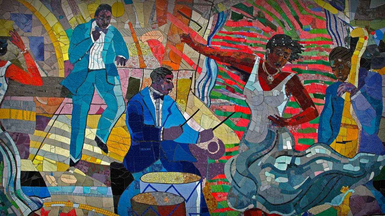 'The Spirit of Harlem' mural by Louis Delsarte in Harlem, New York City (© Pietro Scozzari/agefotostock) desktop wallpaper