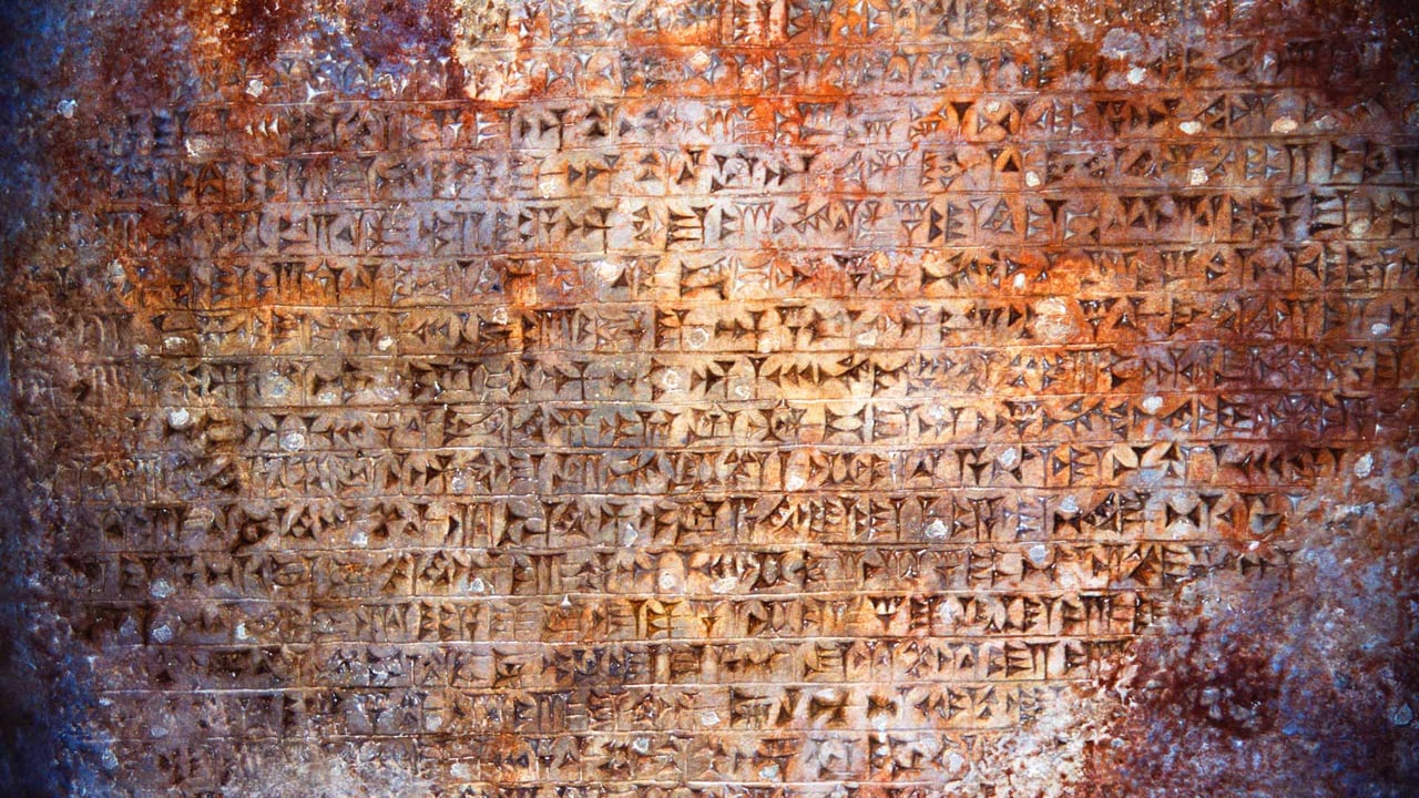 Ancient carved texts from Persepolis, Iran (© George Hall/Alamy) desktop wallpaper