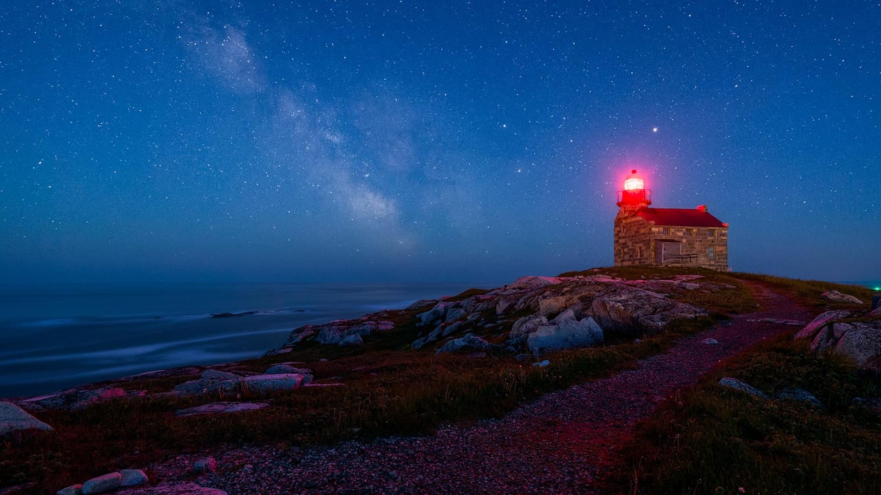 Rose Blanche Lighthouse, Newfoundland, Canada (© Adam Woodworth/Cavan) desktop wallpaper