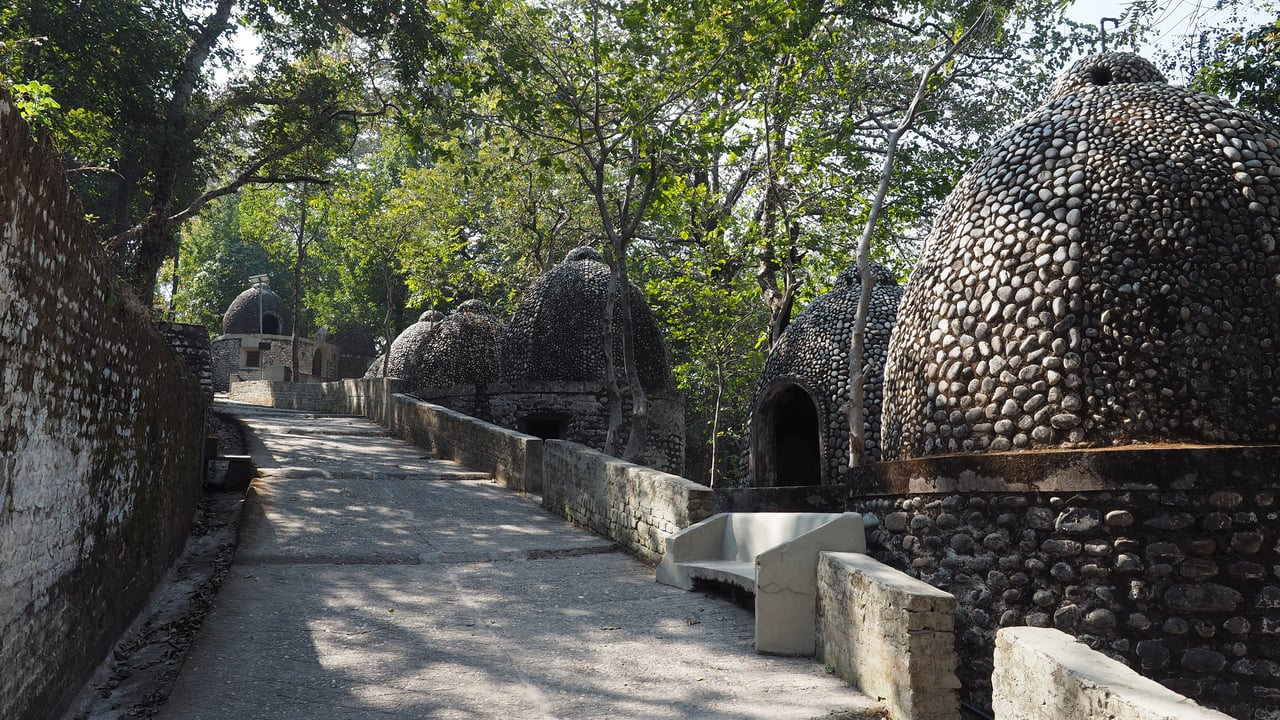 The Beatles Ashram in Rishikesh, India (© Alexander Chizhenok/Shutterstock) desktop wallpaper