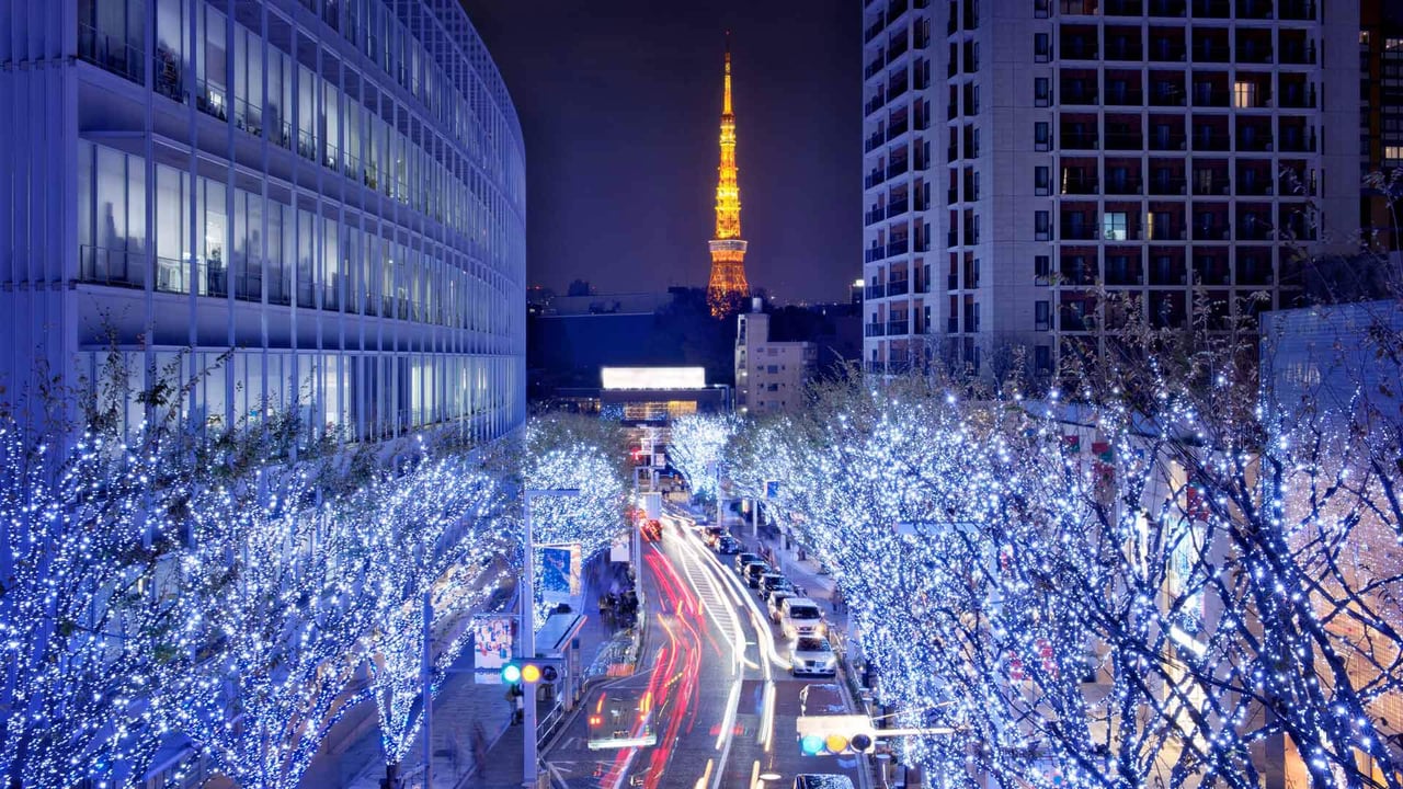 けやき坂のイルミネーション, 東京 (© Kinsei-TGS/Getty Images) desktop wallpaper