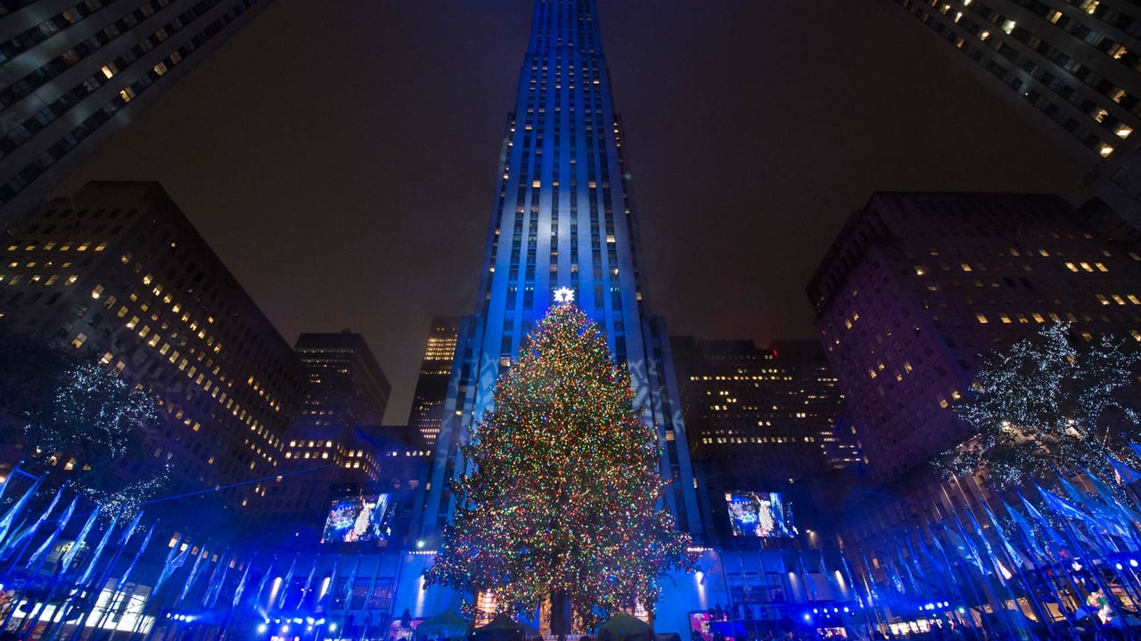 Arbre de Noël du Rockefeller Center, New York, États-Unis (© Jonathan Orenstein/Getty Images) desktop wallpaper