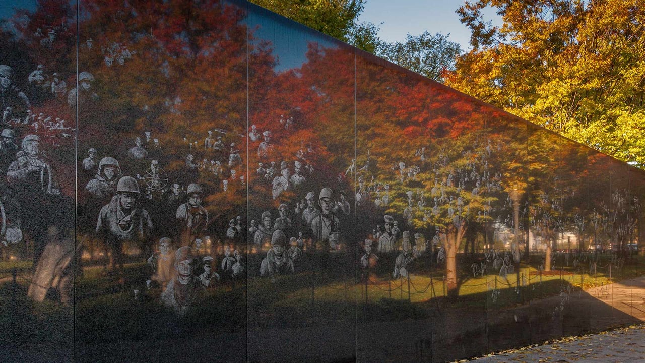 Mural Wall, Korean War Veterans Memorial, Washington, DC (© Steve Tulley/Alamy) desktop wallpaper