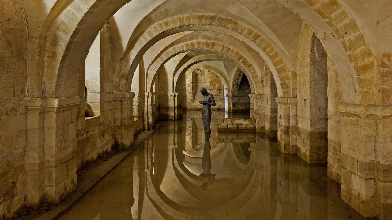 The flooded crypt at Winchester Cathedral, Hampshire, England (© Oliver Hoffmann/Alamy) desktop wallpaper