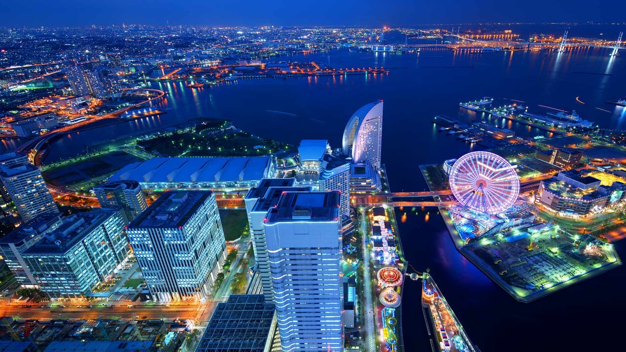 みなとみらい 21 地区, 神奈川県 横浜市 (© SeanPavonePhoto/Getty Images) desktop wallpaper