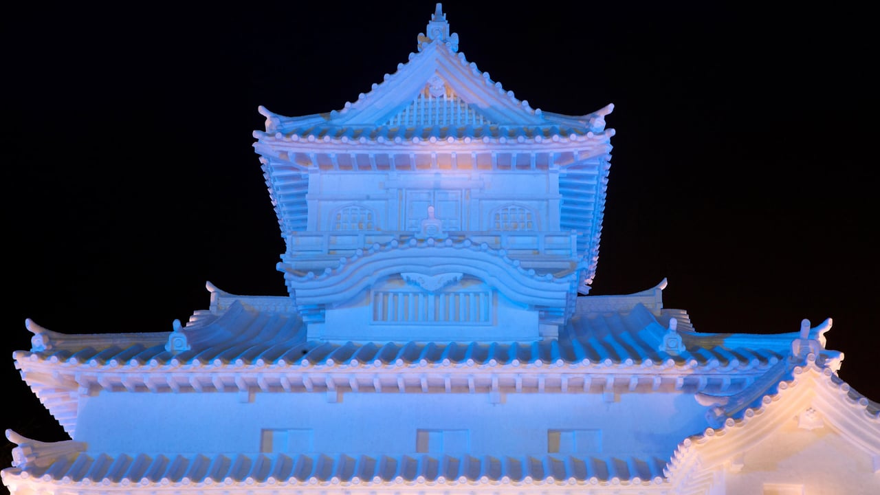 犬山城の大雪像, 北海道 札幌市 (© Randy Green/Alamy Stock Photo) desktop wallpaper