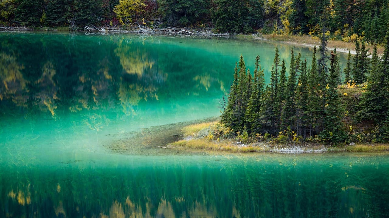 卡克罗斯附近的翡翠湖,加拿大育空地区 (© David Noton Photography/Alamy Stock Photo) desktop wallpaper
