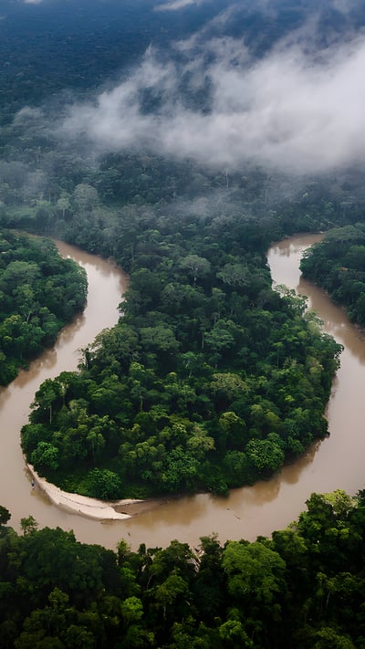 Amazon rainforest, Ecuador (© Mark Fox/Getty Images) mobile wallpaper