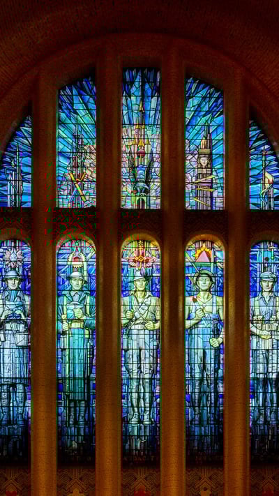 Australian National War Memorial, Canberra (© craighind/iStock Editorial/Getty Images Plus) mobile wallpaper