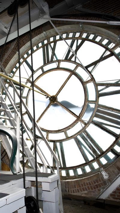 San Jacinto Building's mechanical clock, Beaumont, Texas (© Richard T. Nowitz/Getty Images) mobile wallpaper