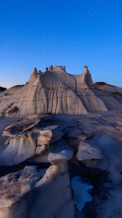 Bisti/De-Na-Zin Wilderness Area, New Mexico (© Ian Shive/Tandem Stills + Motion) mobile wallpaper