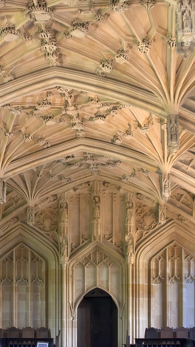 Bodleian Library, University of Oxford, England (© Andrew Holt/Getty Images) mobile wallpaper