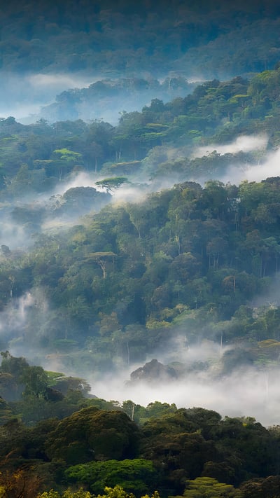 Bwindi Impenetrable National Forest, Uganda (© Art Wolfe/DanitaDelimont.com) mobile wallpaper