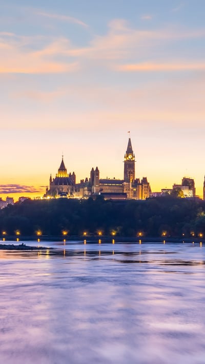 Parliament Hill in Ottawa, Ontario, Canada (© f11photo/Shutterstock) mobile wallpaper
