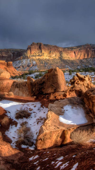 Capitol Reef National Park, Utah (© Jeff Clay/Tandem Stills + Motion) mobile wallpaper